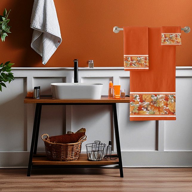 Feuilles d'automne et anneaux (Créateur téléchargé)