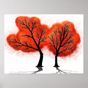 Feuilles d'automne - Impression Art numérique