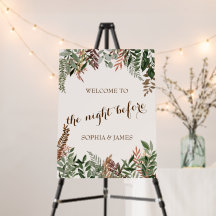 Feuilles d'automne la veille du dîner de répétitio