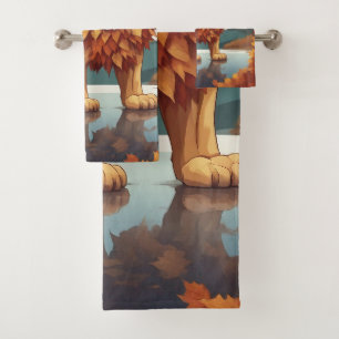 Feuilles d'automne Lion mâle