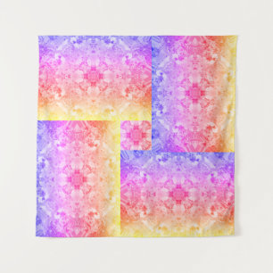 Feuilles d'automne Mandala Art Hippie Tapisserie T