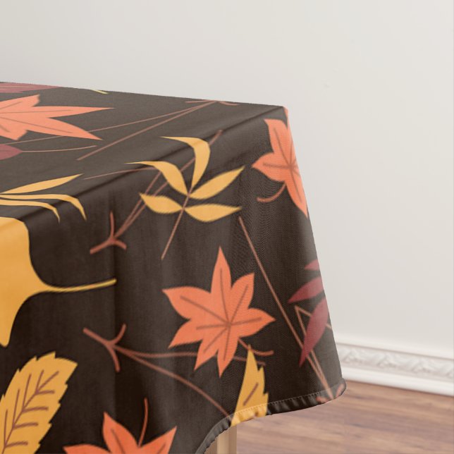 Feuilles d'automne Motif nappe (In Situ)