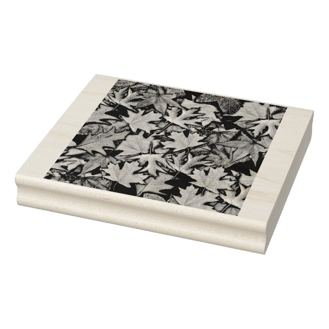 Feuilles d'automne Motif Répétition du tampon en c (Tampon)