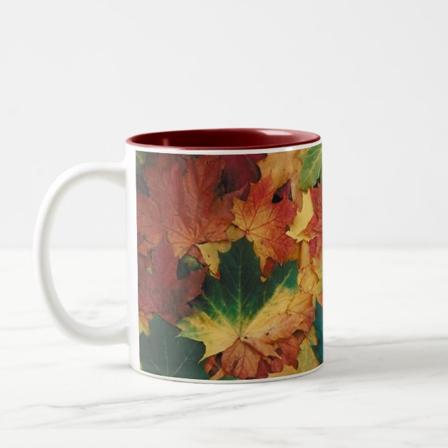 Feuilles d'automne Mug (Gauche)