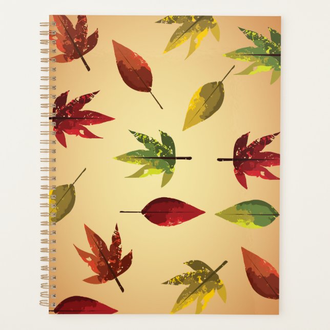 Feuilles d'automne picturales (Devant)
