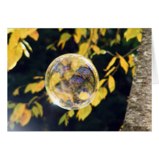 Feuilles d'automne reflétées