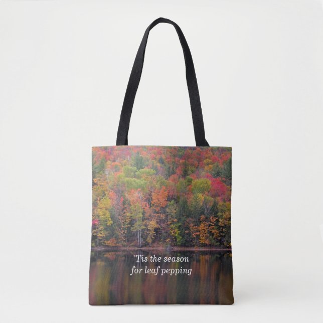 Feuilles d'automne Sac fourre-tout de la scène de  (Devant)