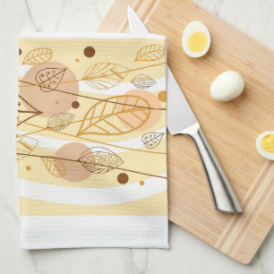 Feuilles d'automne Serviette de cuisine