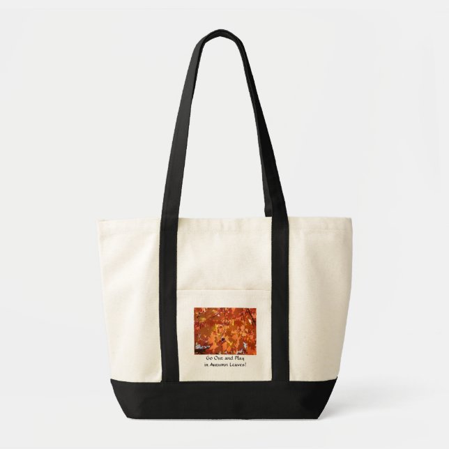 Feuilles d'automne Sortez et jouez ! Sacs fourre-t (Devant)