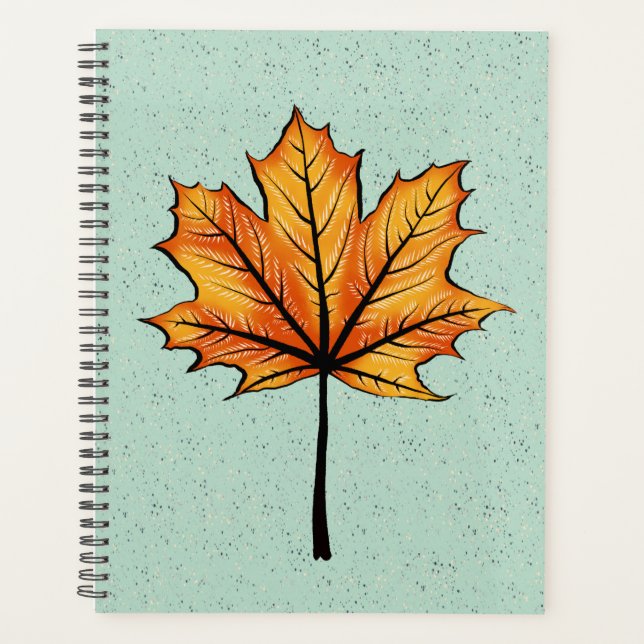 Feuilles D'Automne Sur L'Art Botanique Décoratif B (Devant)