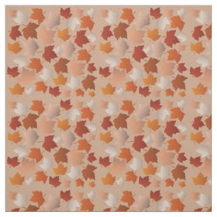 Feuilles d'automne tissu motif