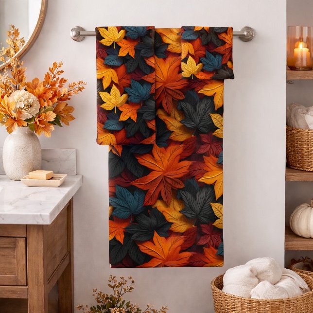 Feuilles d'Automne Vibrantes - Une Explosion de Co (Créateur téléchargé)