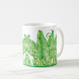 Feuilles de banane sur une Mug Classique (11 oz.)