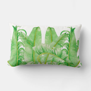 Feuilles de bananes sur un Coussin Lumbar