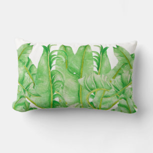 Feuilles de bananes sur un Coussin Lumbar