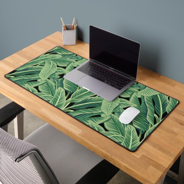 Feuilles de bananes tropicales vertes (Bureau 2)