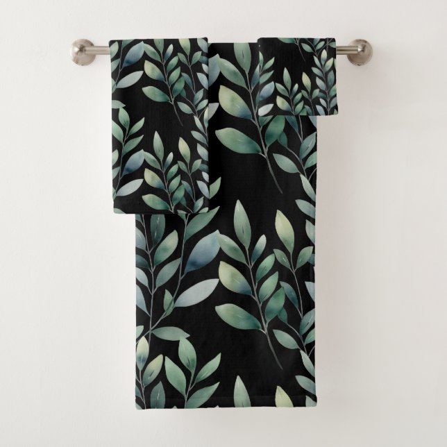Feuilles de eucalyptus verdure  (En situation)