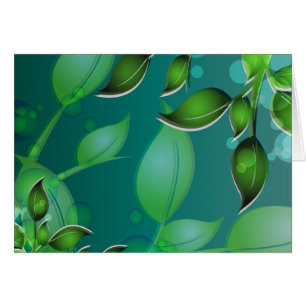 Feuilles de jardin frais