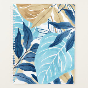 Feuilles de la jungle bleue