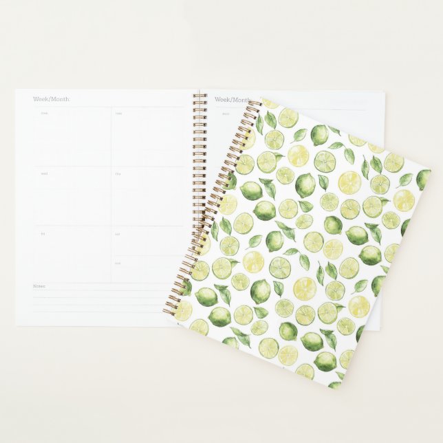 Feuilles de Limes Vertes Fruit (Devant avec enveloppe)