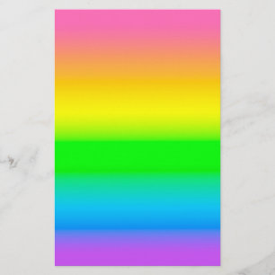 Feuilles de Motif arc-en-ciel Candé