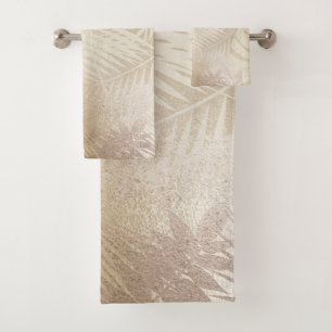 Feuilles de palmier tropical botanique Golden Shin