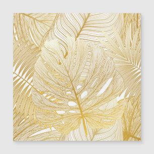 Feuilles de palmiers tropicaux : motif vintage.