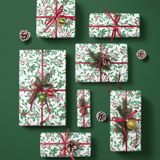 Feuilles de papier cadeau classiques pour les Fête (Créateur téléchargé)