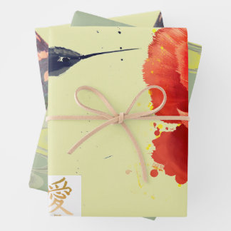 FEUILLES DE PAPIER CADEAU IMAGES JAPONAISES