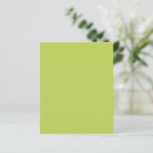 Feuilles de papier chartreuse tendre à la mode