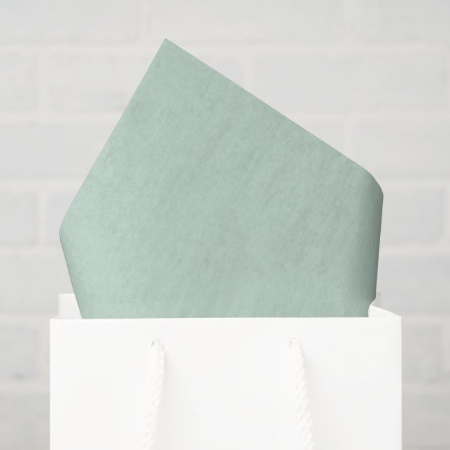 Feuilles de papier de soie Chroma Textura - Menthe (Sac cadeau)