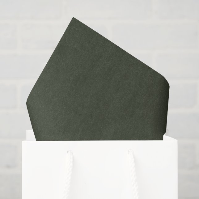 Feuilles de papier de soie Chroma Textura - Pin (Sac cadeau)