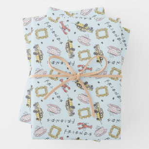 Feuilles de papier d'emballage avec logo FRIENDS™