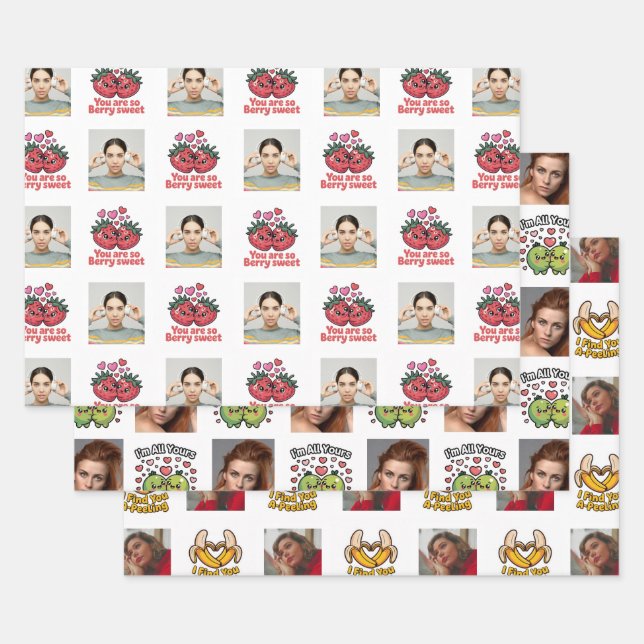 Feuilles de papier d'emballage Better Together (Lot)