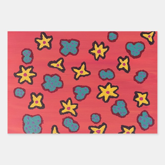 Feuilles de papier d'emballage Calypso (Devant)