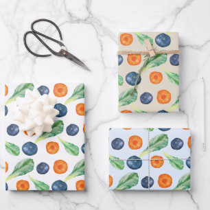 Feuilles de papier d'emballage de fruits et légum
