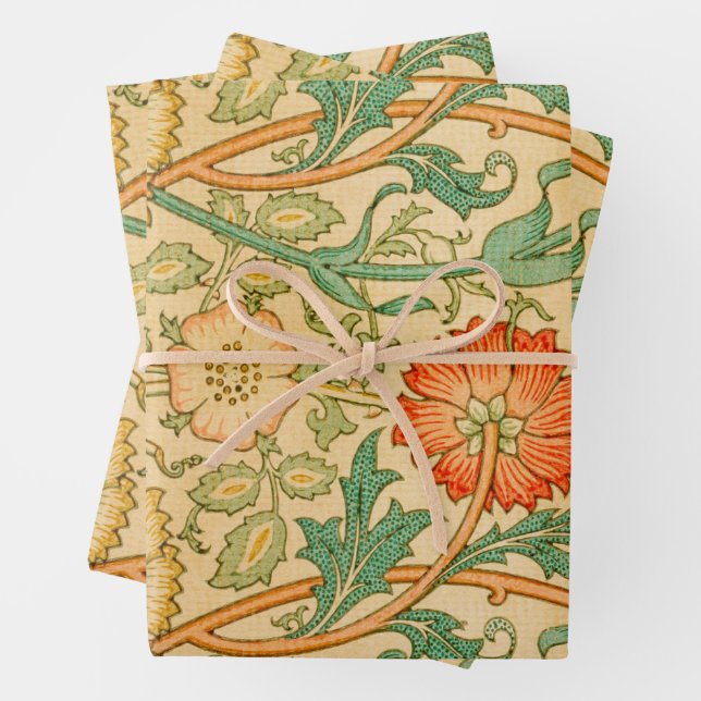 Feuilles de papier d'emballage du 19e siècle de Wi (En situation)