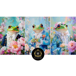 Feuilles de papier d'emballage Prince Grenouille F