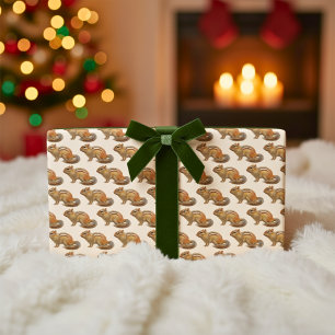 Feuilles de papier d'enrobage Chipmunk