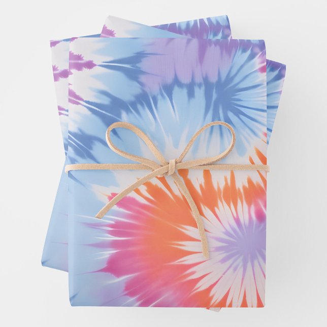 Feuilles de papier d'enrobage coloré (Créateur téléchargé)