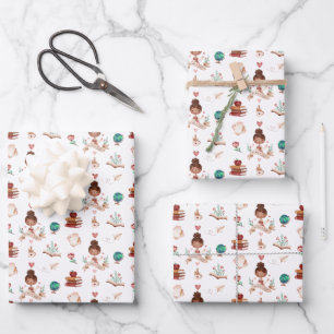 Feuilles de papier d'enrobage de l'enseignant