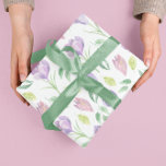 Feuilles de papier d'enveloppement de fleurs de pr<br><div class="desc">Célébrez toute occasion spéciale avec ces belles feuilles de papier d'emballage fleurie de printemps aquarelle! Parfait pour les mariages,  anniversaires,  anniversaires et douches nuptiales !</div>