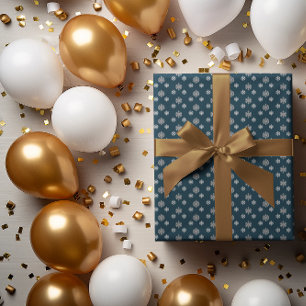 Feuilles de papier d'enveloppement de flocons de n