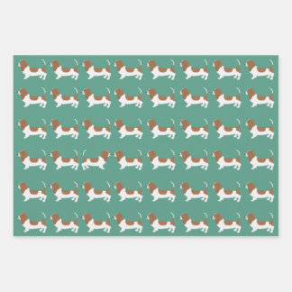 Feuilles de papier d'enveloppement de la hache de