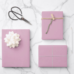 Feuilles de papier d'enveloppement rose mignonne
