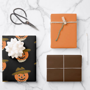 Feuilles de papier d'enveloppement vintage