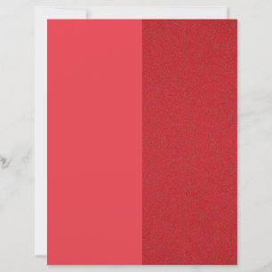 Feuilles de papier personnalisé rouge tomate à deu