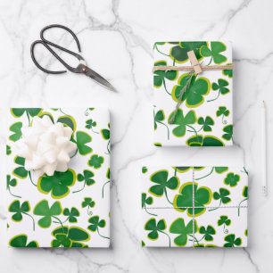 Feuilles de papier shamrocks