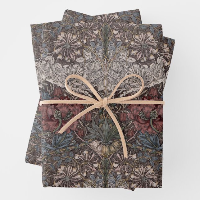 Feuilles de papier William Morris (En situation)