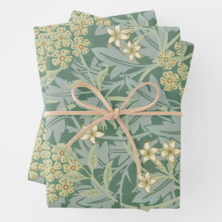 Feuilles de papier William Morris 19e siècle